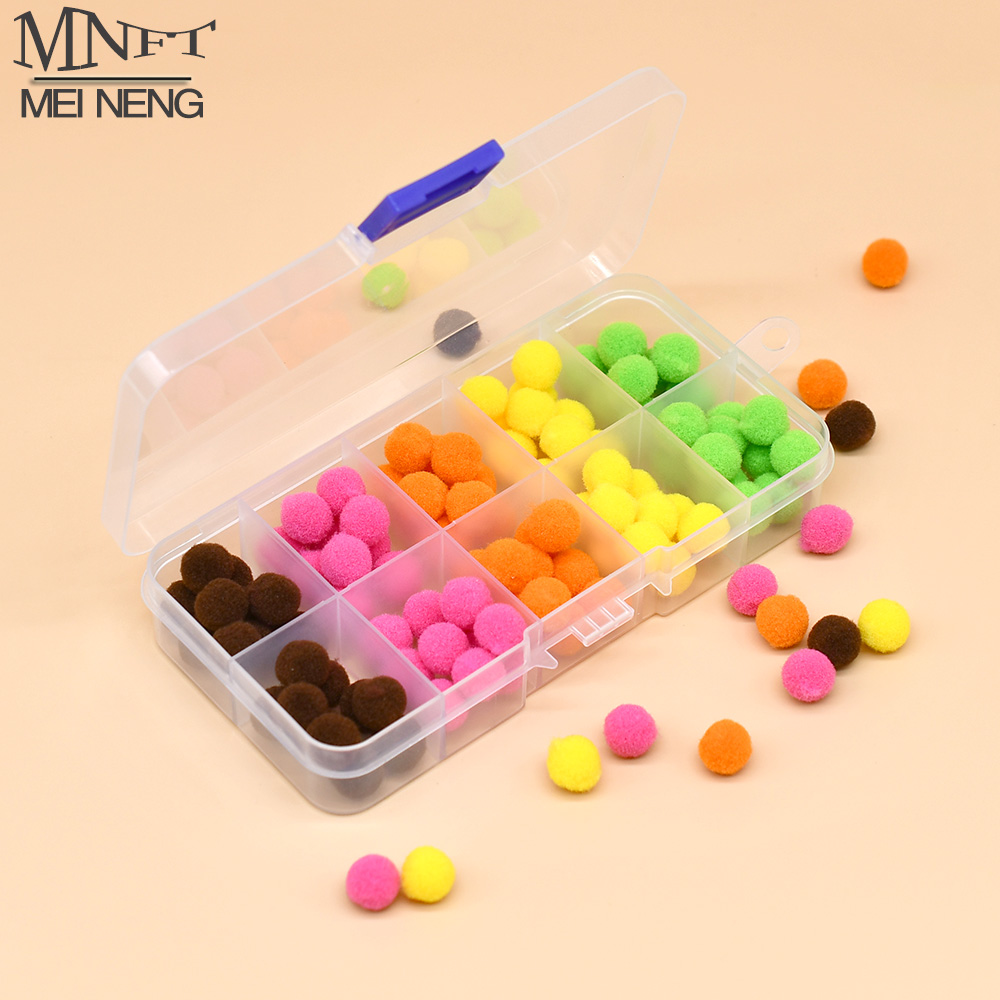 Fishing Hook Assortment - MNFT Campuran Warna 100 Buah/Kotak Glo-Bug