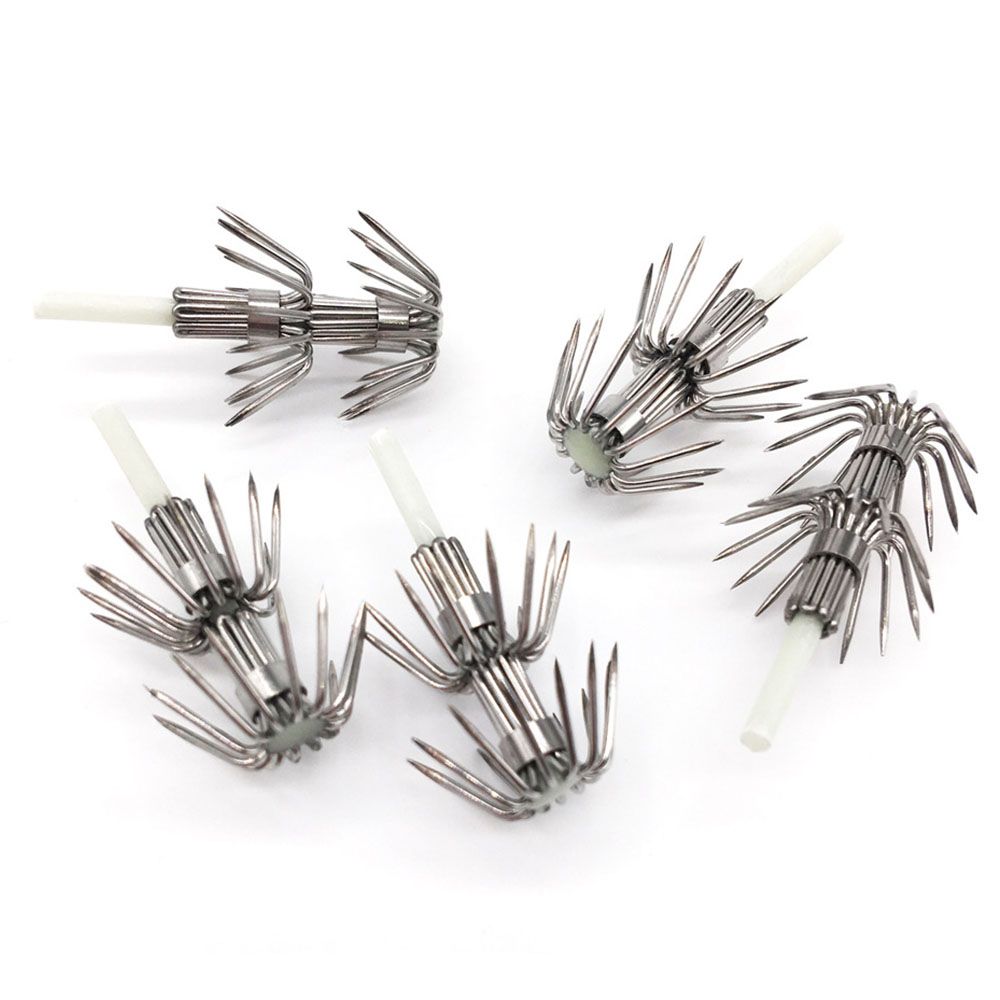 Fishing Hook Assortment - 5 buah baja tahan karat lapisan
