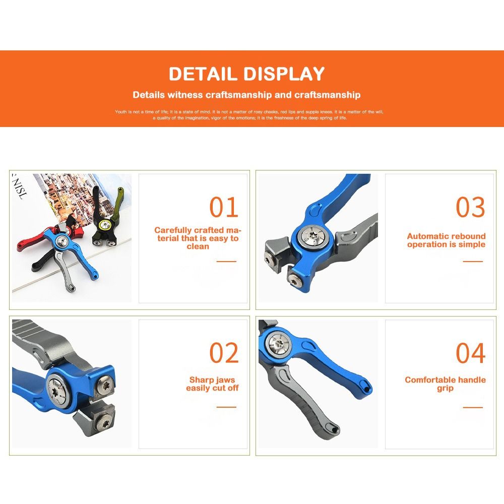 Tang Pancing Aloi Aluminium Gu - Fishing Hook Remover ulasan dan harga