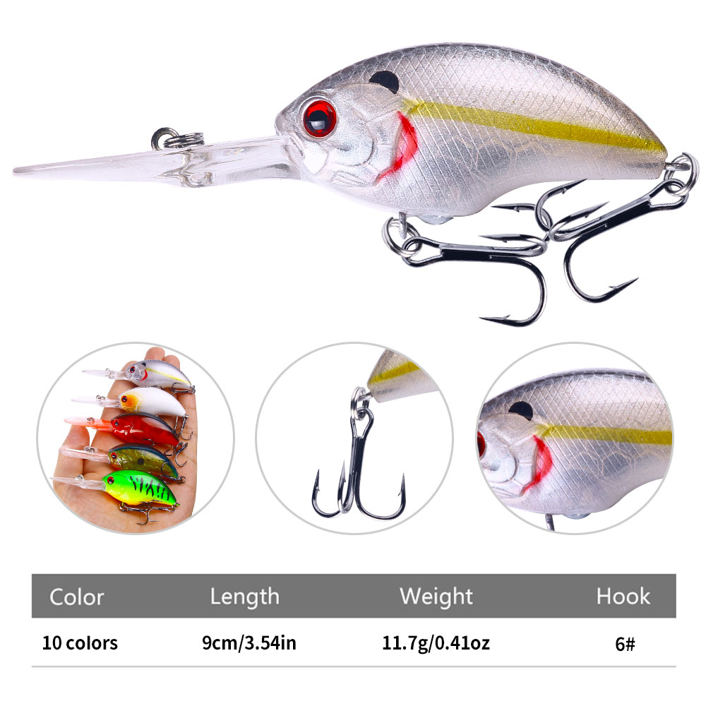 Umpan Pancing HENGJIA 11.7G 9C - Fishing Hook Treble ulasan dan harga