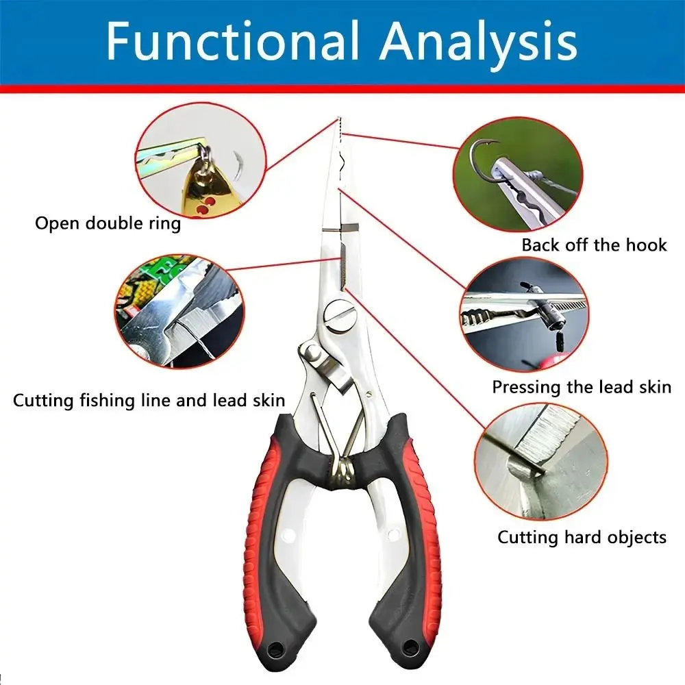 Tang Pancing Baja Tahan Karat, - Fishing Hook Remover ulasan dan harga